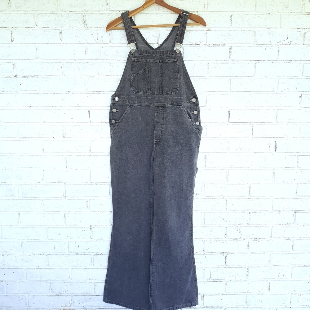 Vintage Old Navy Overalls Gray